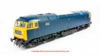 4852 Heljan Class 47 Diesel Locomotive in BR Blue livery with full yellow ends - unnumbered